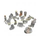 Assorted Figural Glass Novelty Containers