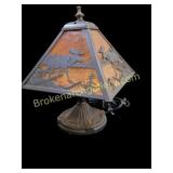 Rustic Cabin Table Lamp