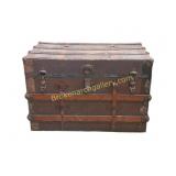 Flat Top Steamer Trunk