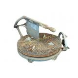 Antique Cheese Wheel Cutter