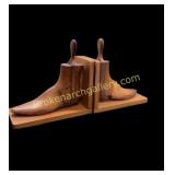 Pair Shoe Last Bookends