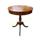Federal Style Pedestal Drum Table