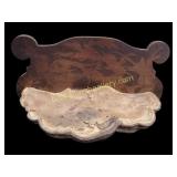 Pyrography Wall Shelf