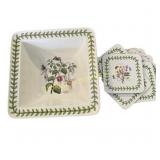Botanic Garden Serving Bowl & Coasters