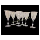 Tiffin Elegant Glass Stemware