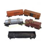 Lot of Five Lionel Freigh Cars
