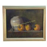 Still Life Oil Painting, Signed "Kneeburg"