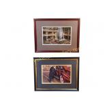 Pair of Framed National Park Prints