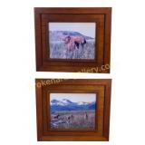 Pair of Grizzly Bear Photographs