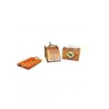 Walnut Coal Scuttle, Pine Tray & Moose Basket
