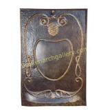 Embossed Metal Wall Plaque