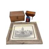 Vintage Americana & Railroad Collectibles Lot