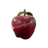 Ceramic Apple-Shaped Cookie Jar