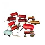 Vintage Toy Wagon & Farm Implement Collection