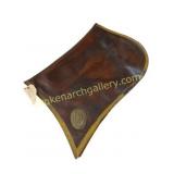 Antique NYC Mounted Police Leather Saddle Pad
