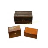Lot of Three Small Trinket Boxes