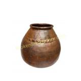 15" Tall Hand-Hammered Copper Pot