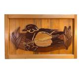 Wooden Duck Wall Art