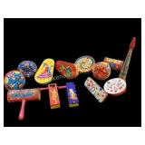 Vintage Tin Noisemakers