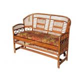 Brighton Pavilion Style Ratan Settee