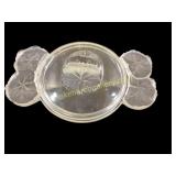 Lalique Art Glass Dish