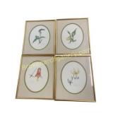 4 J. Mizzell Limited Edition Botanical Prints