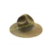 Vintage Campaign-Style Felt Hat