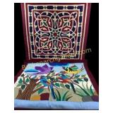 Appliquï¿½ Wall Hangings