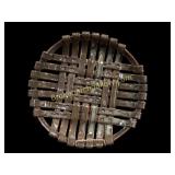 Ceramic Badket Weave Platter