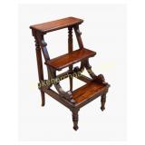 Three Tier Library Step Stool