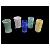 Five Art Pottery Vases