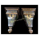 Pair Decorative Wall Brackets