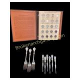 Washington Quarters Booklet, Silverware