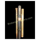 Three Vintage Writing Instruments