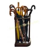 Wooden Umbrella Stand