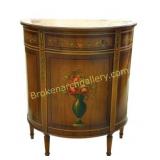 Imperial Maple Demilune Cabinet