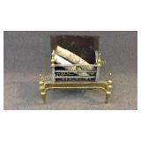 Brass English Fireplace Insert