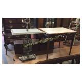 Deco Stand & Danish Modern Table