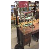 Step Stool, Armillary  & Floor Lamp