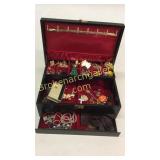 Jewelry Box with Contents