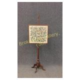 Adjustable Needlepoint Firescreen