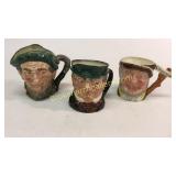 3 Royal Doulton Toby