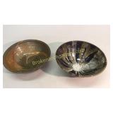 2 Studio Pottery Bowls