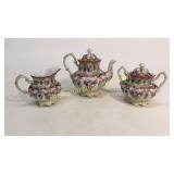 Satsuma Asian Porcelain Tea Set