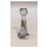 Crystal Art Glass Cat