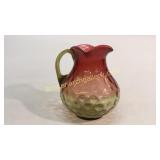 Amberina Blown Glass Pitcher