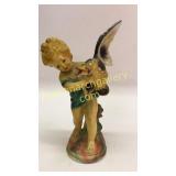 Carnival Chalk Statue, Goose Girl