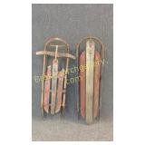 2 Vintage Sleds