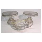 Fostoria American Cake Stands, Bowl