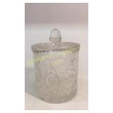 Cut Crystal Biscuit Jar